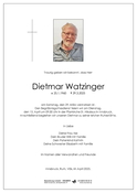 Dietmar Watzinger